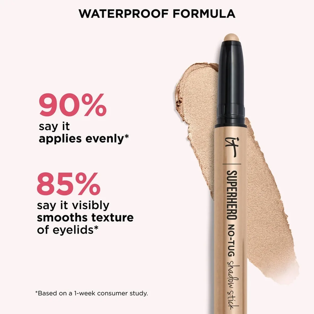 Bold Bubbly IT Cosmetics Superhero No-Tug Shadow Stick
